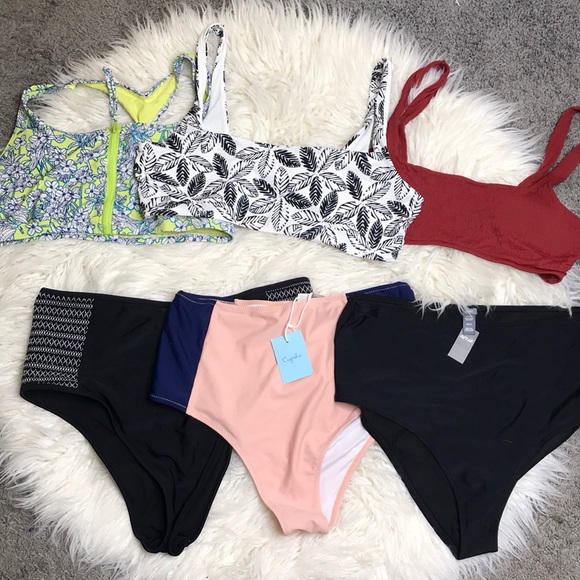 aerie Other - high waisted bikini bundle